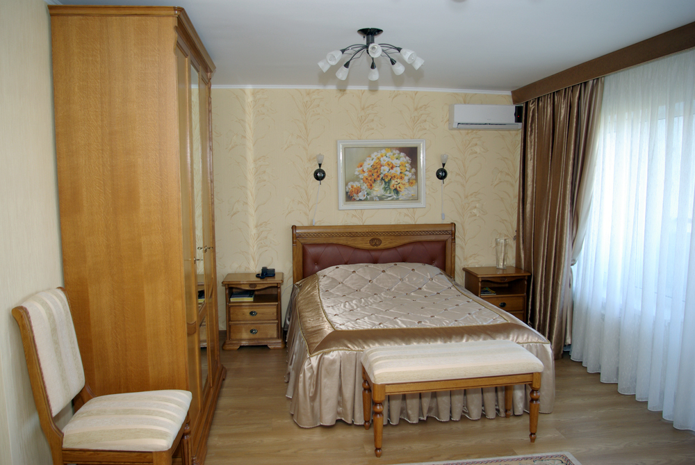Bedroom in the apartment.